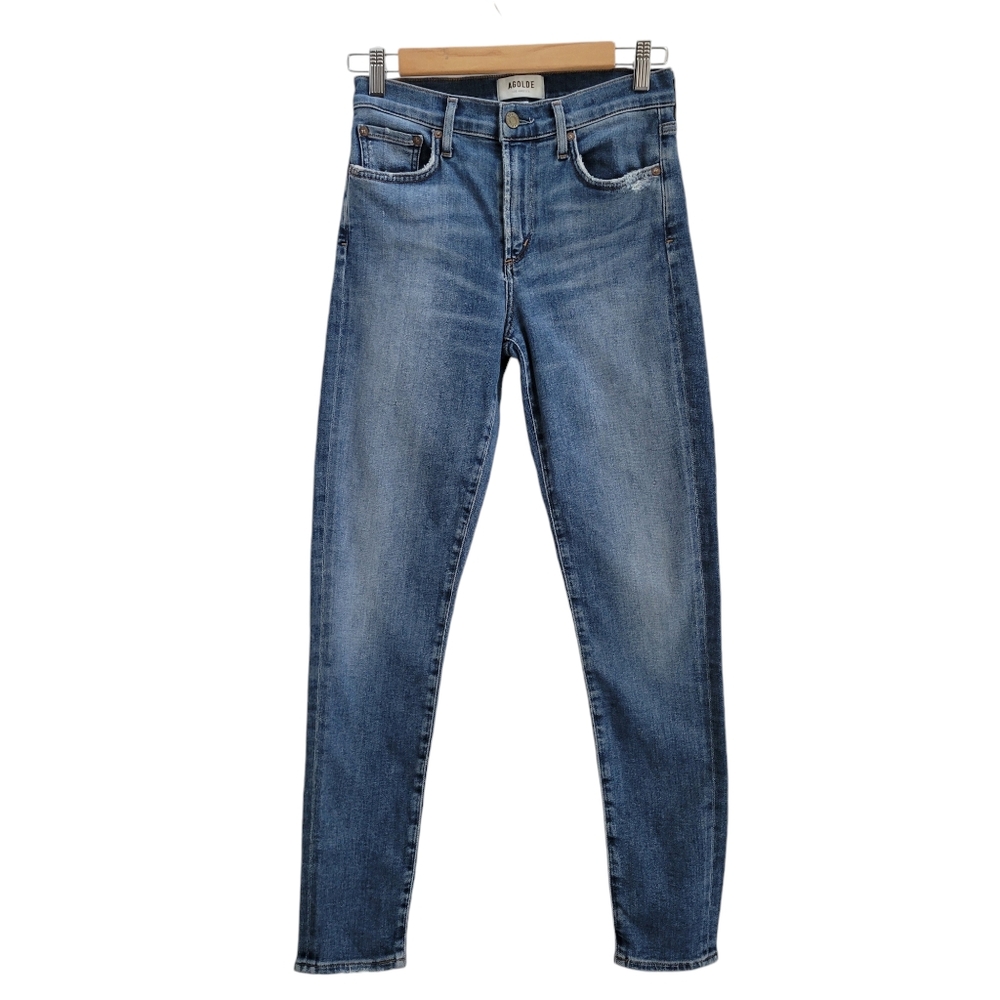 Agolde Sophie Skinny Ankle Jeans In Tame Size 27